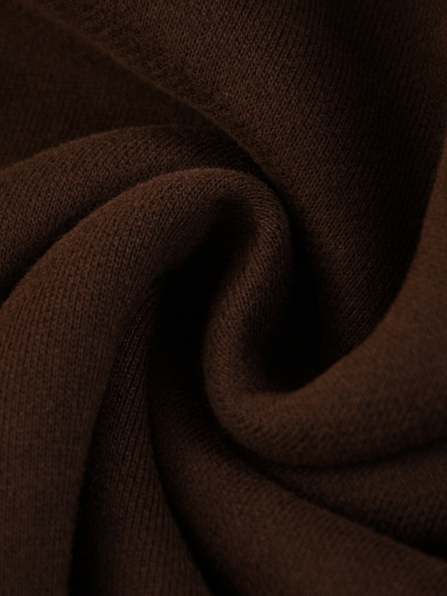 'Trust In God' Brown Boxy Zip Up Hoodie