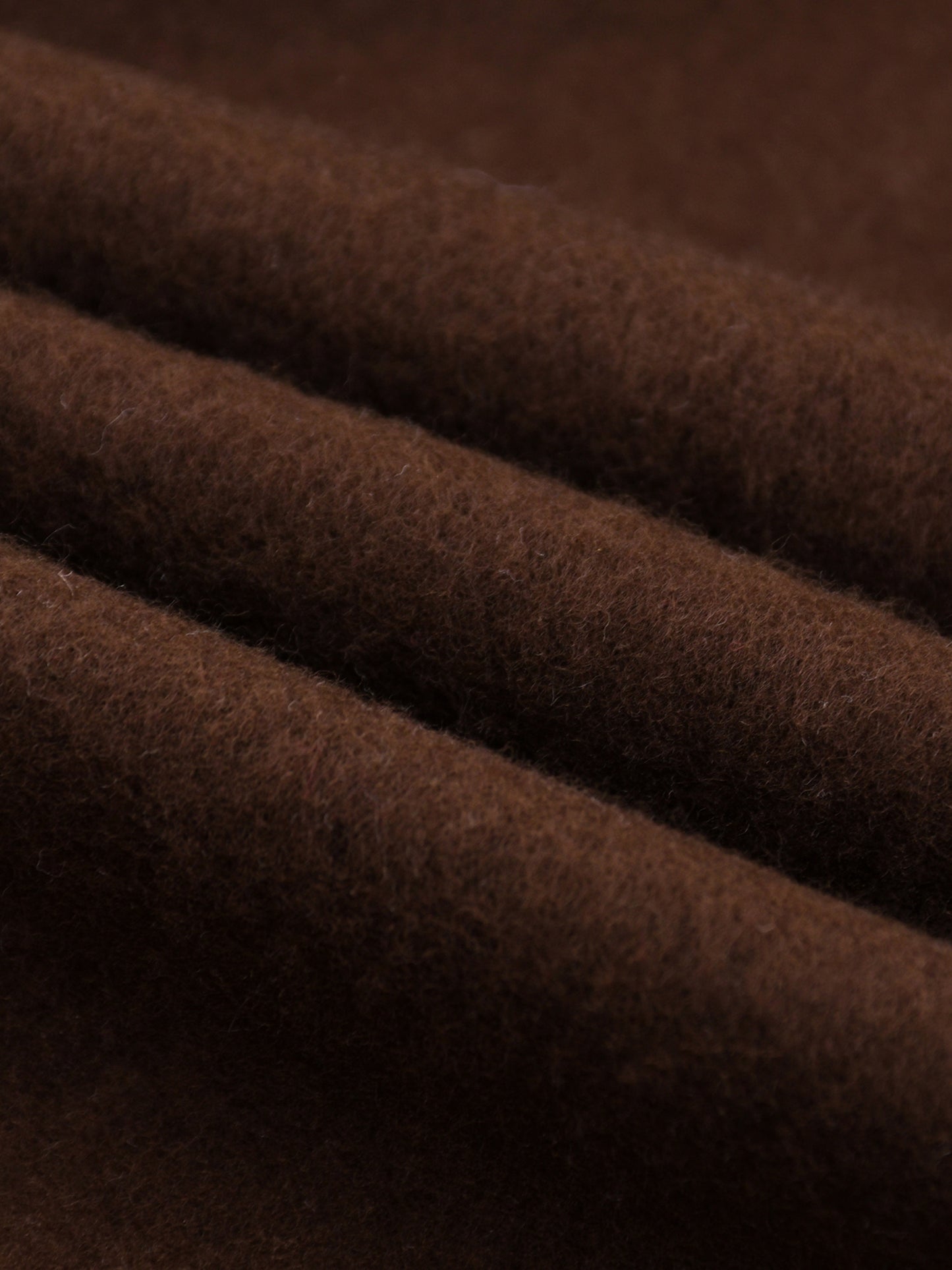 'Trust In God' Brown Boxy Zip Up Hoodie